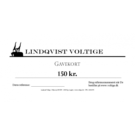 Gift Card - 150 DKK